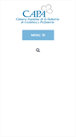 Mobile Screenshot of capa.org.ar